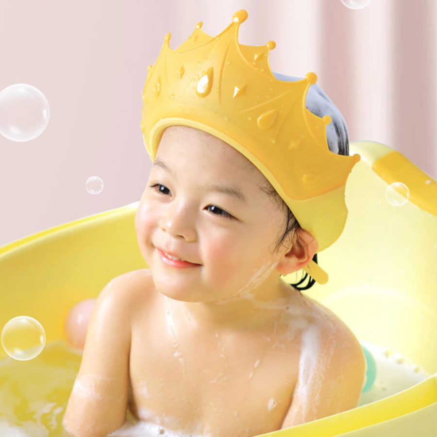 Children Smart Crown Shower Cap