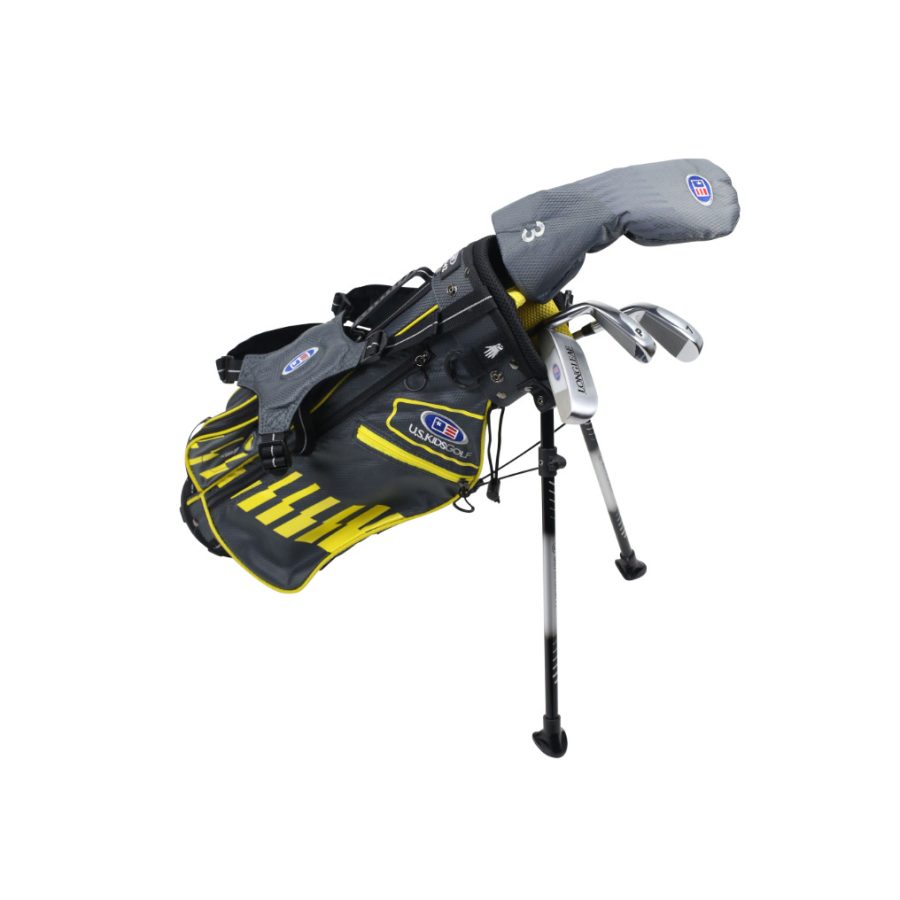 Children's golf set bag + 4 clubs (left hand) U.S Kids Golf Ultralight US42 2020