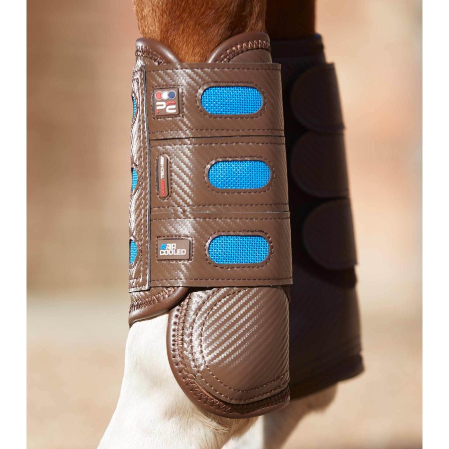 Closed front gaiters for horses Premier Equine Carbon Tech Air Cooled