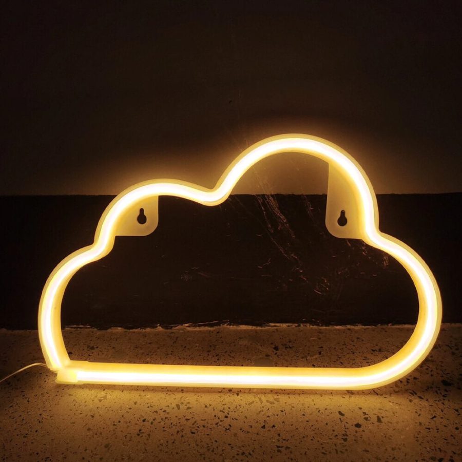 Cloud Neon Light Sign For Luxury Decor Vibes