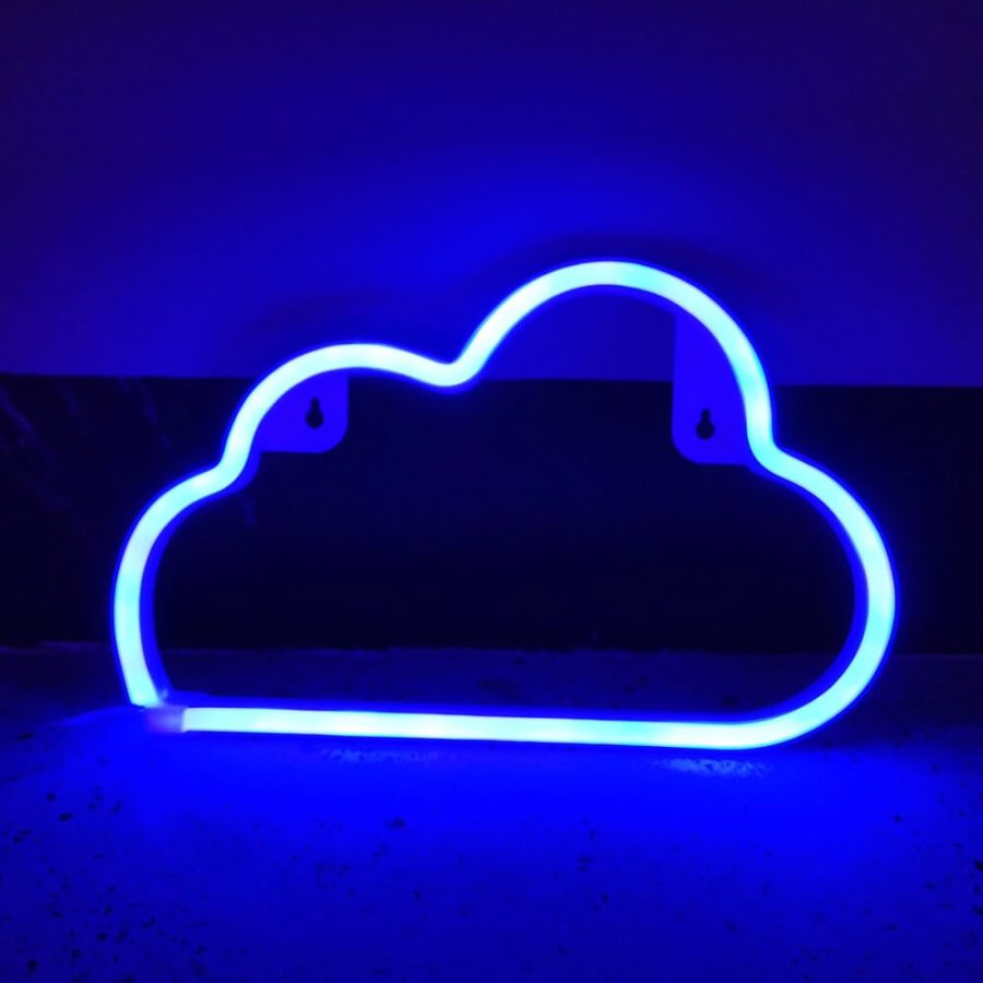 Cloud Neon Light Sign For Luxury Decor Vibes