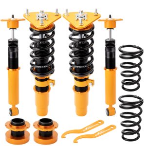 Coilover Suspension Kit compatible for Mazda 3 Hatchback 2004-09 Adj. Height Struts Shocks