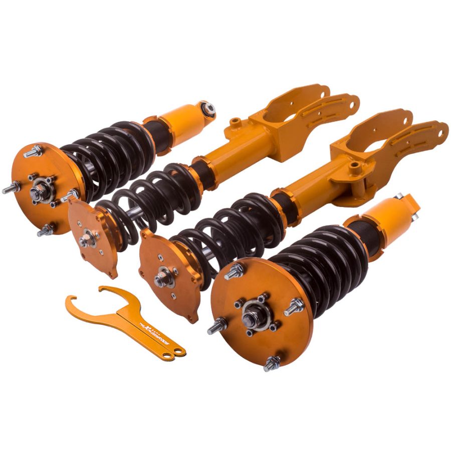 Coilovers Kit compatible for Porsche Cayenne Turbo Sport 2008-2010 4.8L Coil Spring and Struts