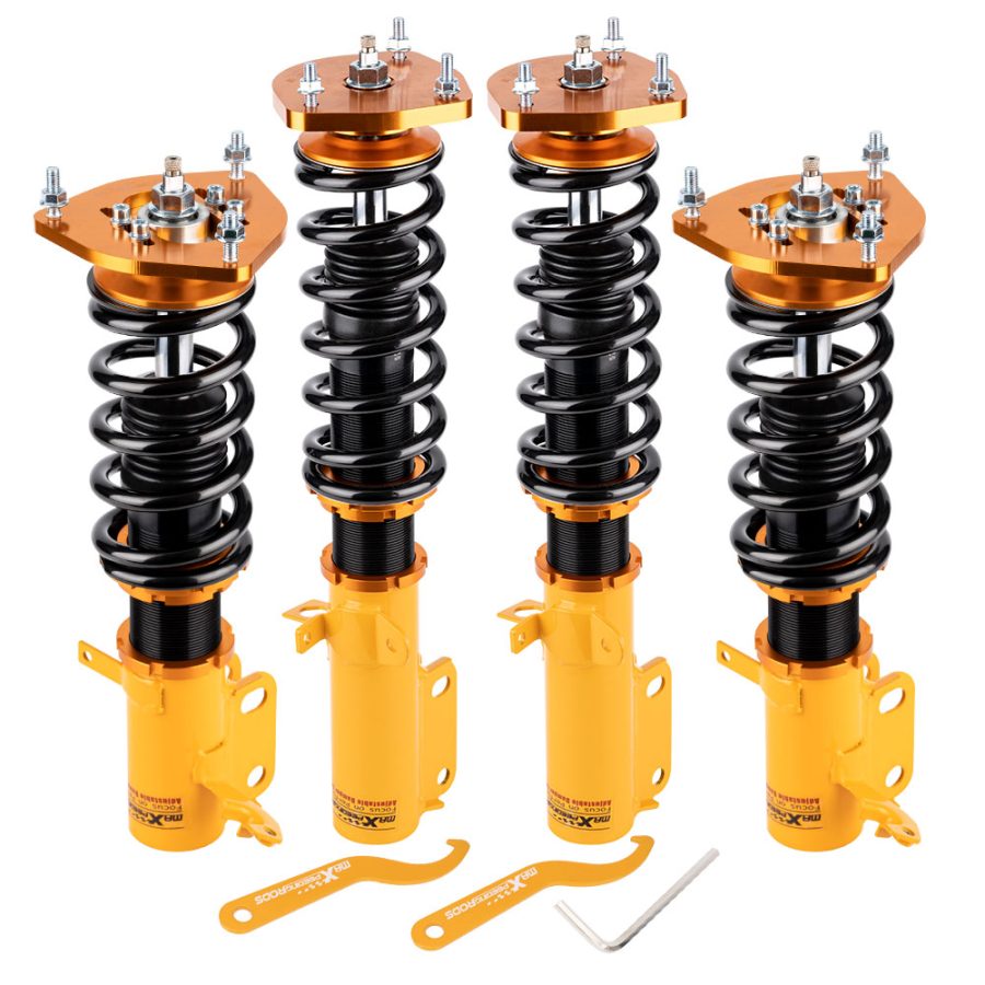 Coilovers Shock Absorber Suspension Kit compatible for Toyota Corolla 88-99 E90 E100 E110 AE92-AE111