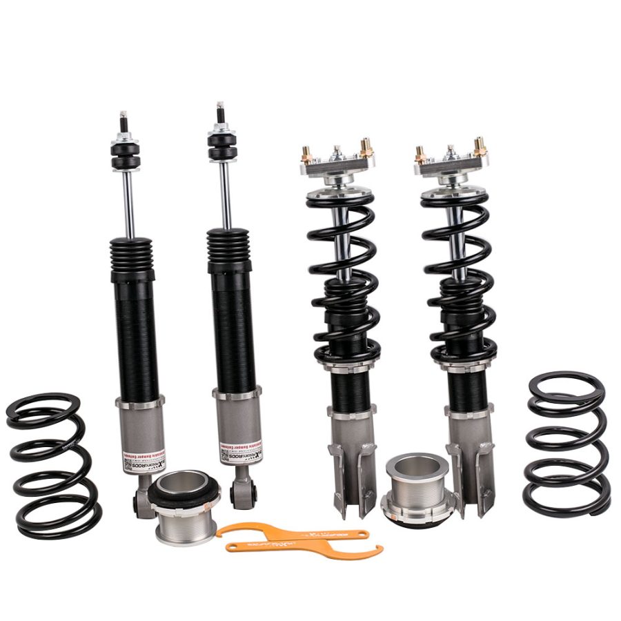 Coilovers Suspension Kit compatible for Ford Mustang 94-04 4th 24 Ways Adj. Damper Shock