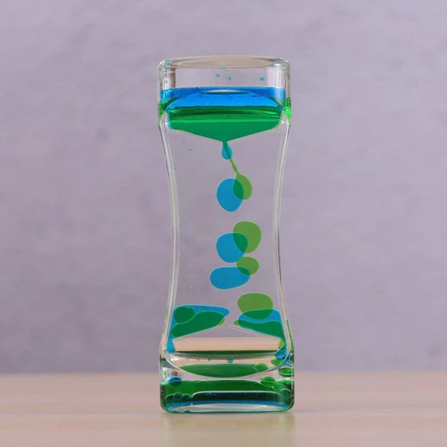 Colorful Liquid Motion Bubbler Toy