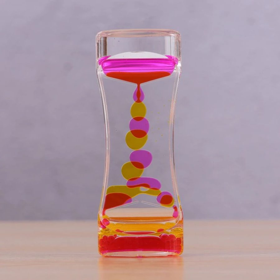 Colorful Liquid Motion Bubbler Toy