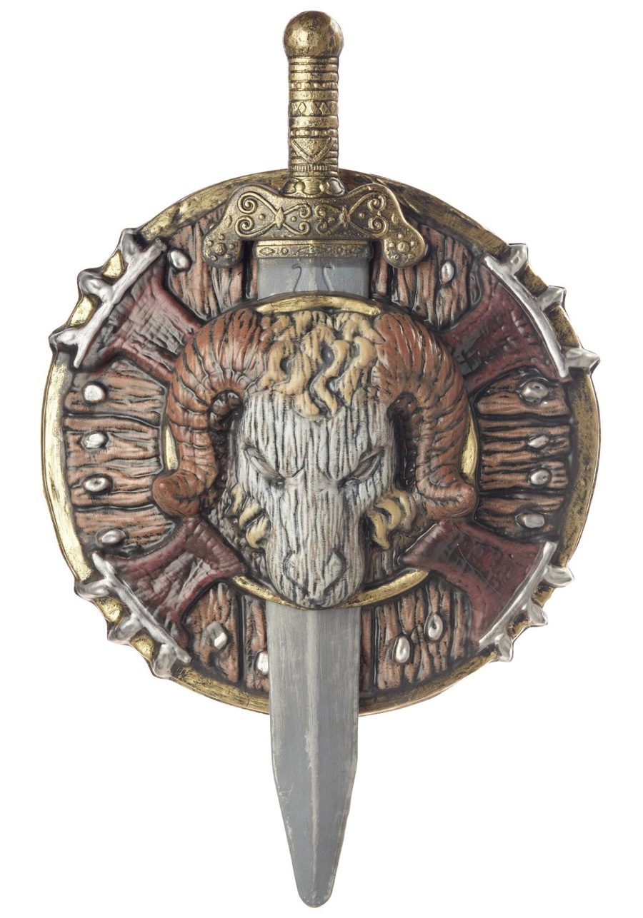 Combat Shield and Sword For Barbarians
