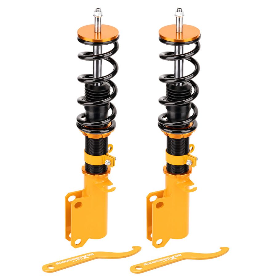 Compatible for BMW X5 E53 2000 - 2006 Adjustable Height Struts Front Coilovers Shocks and Springs