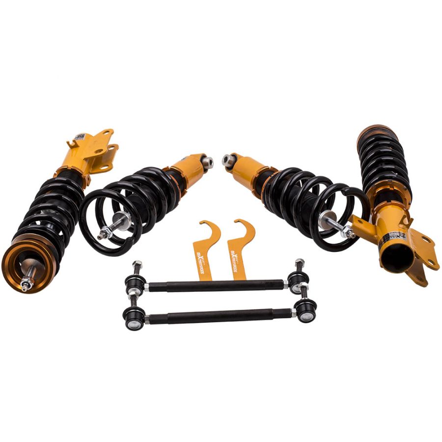 Compatible for Chevrolet Camaro 2010-2015 Adj. Damper Shock Absorbers Complete Coilovers