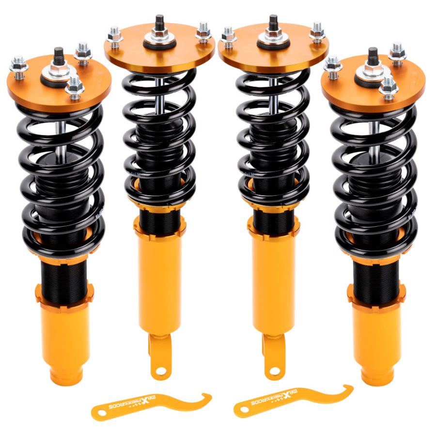 Compatible for Honda Accord 1990 - 1997 Shock Absorbers Struts Full Set Coilovers Suspension Kit