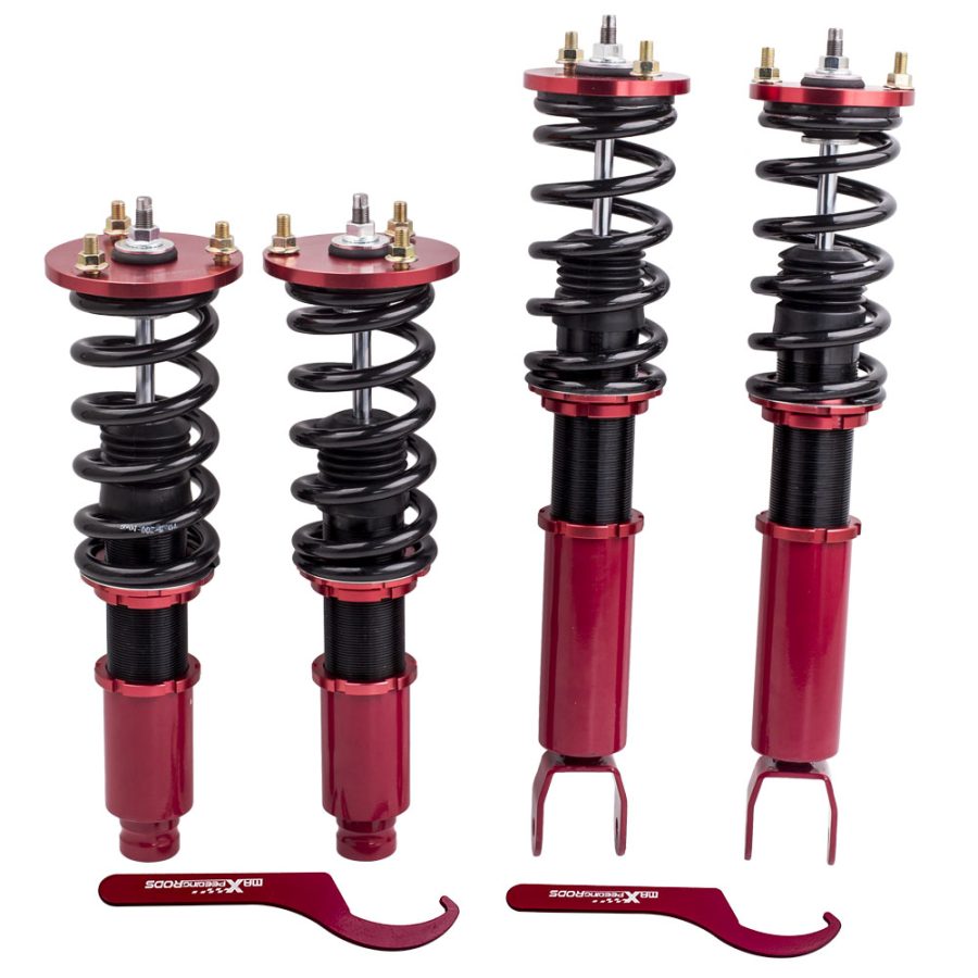 Compatible for Honda Accord 2008-2012 / Compatible for Acura TSX 09-14 Suspension Kit Red New Coilovers