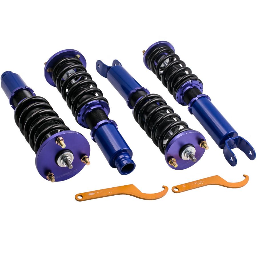 Compatible for Honda Accord 2008-2012 / Compatible for Acura TSX 2009-2014 Coilovers Suspension Kit Blue