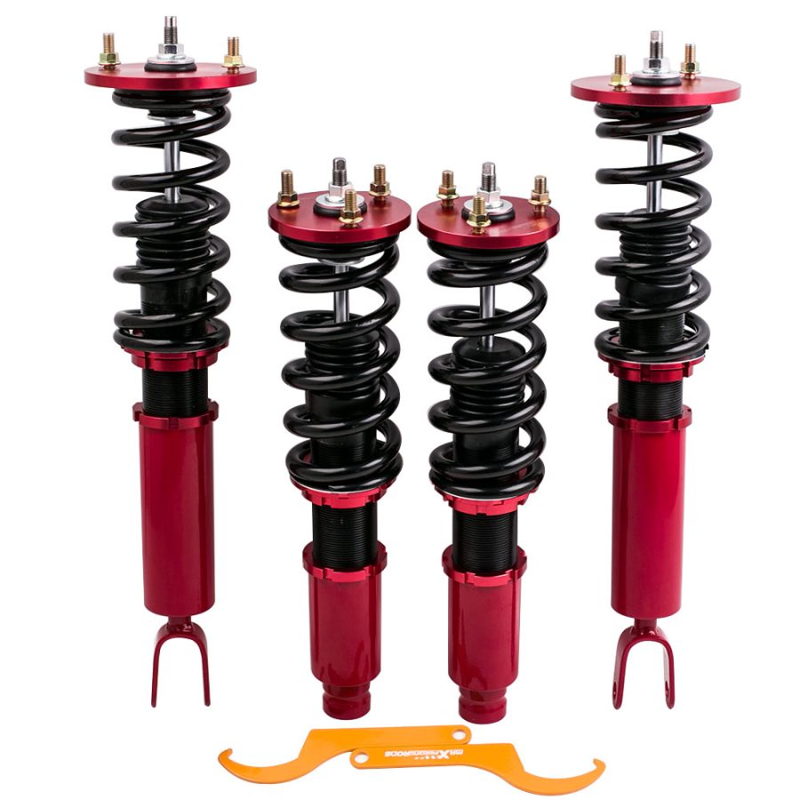 Compatible for Honda Accord 90-97 compatible for Acura 97-99 CB CD Adj Height Shocks Racing Coilovers