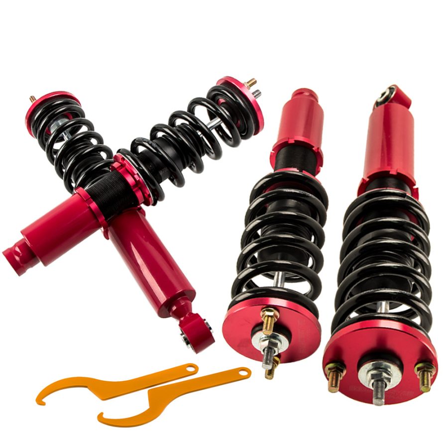 Compatible for Honda CR-V 1996 - 2001 Adjustable Height Coil Springs Coilovers Lowering Kits