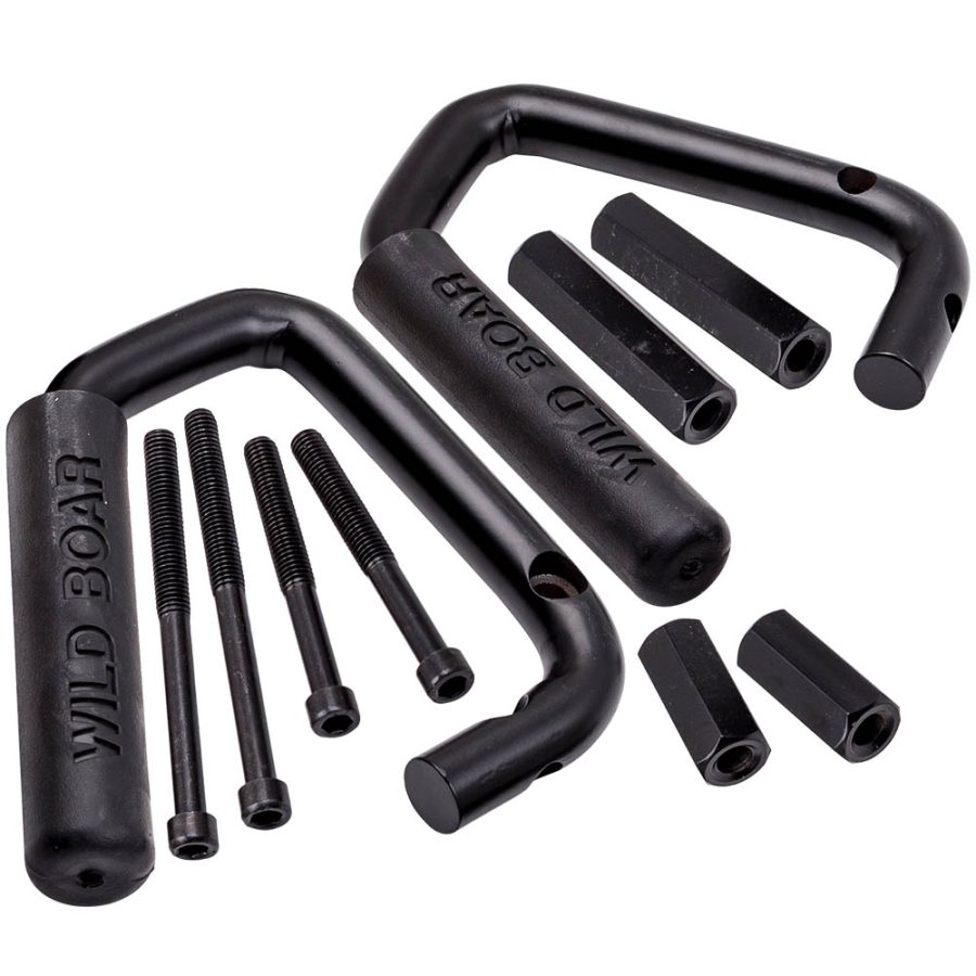 Compatible for Jeep Wrangler JK Limited and Unlimited Pair Roll Grab Grip Handle Bars