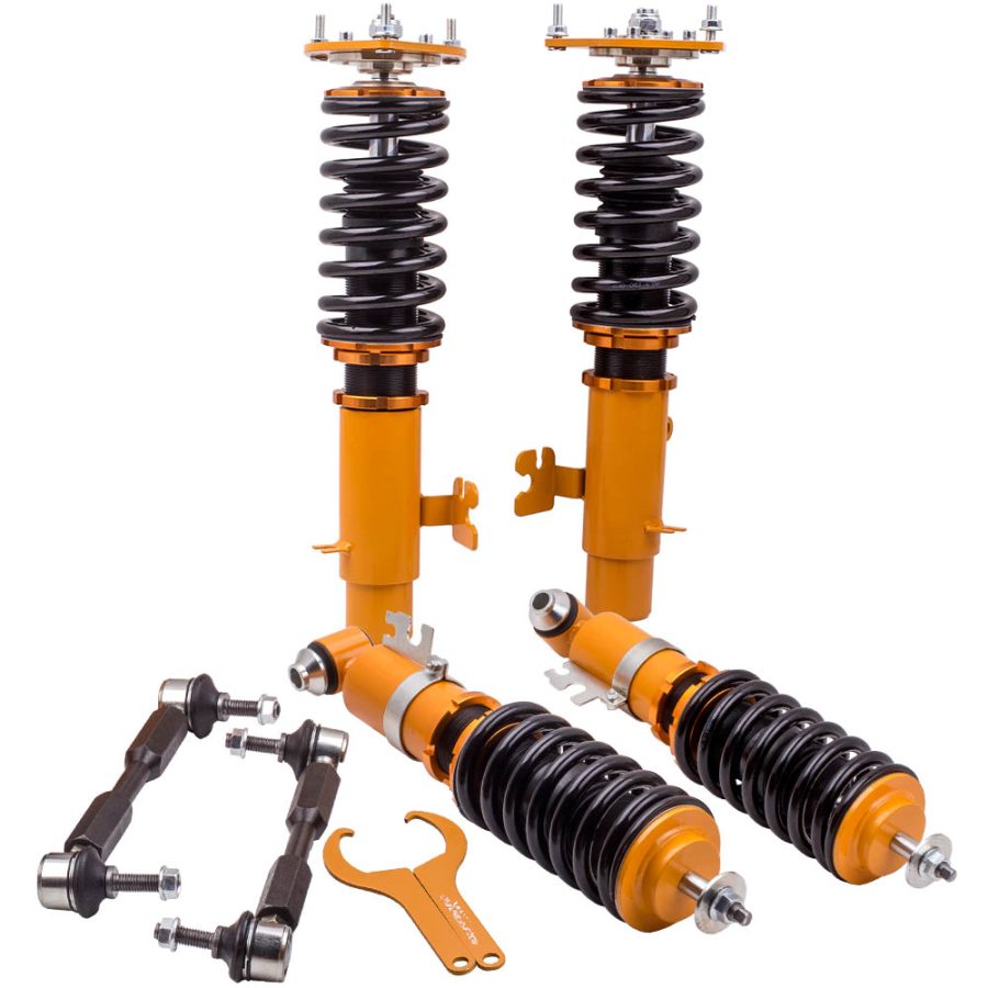 Compatible for MINI Clubman R5 2007-2014 Adjustable Height Shock Absorbers Tuning Coilovers Kit