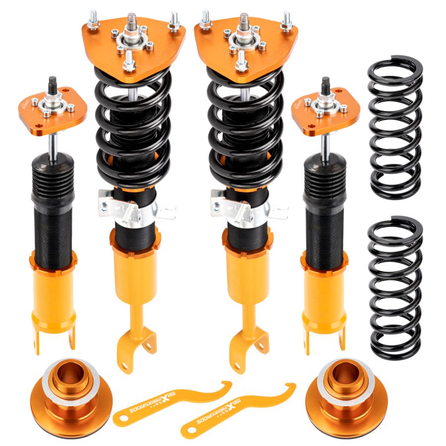Compatible for Nissan 350Z Z33 2003 - 2009 Shock Absorbers Adjustable Height Coilovers Suspension Kit