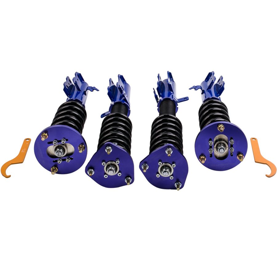 Compatible for Toyota Camry 92-01 Coil Over Spring Adj. Height Shock Absorbers Coilovers