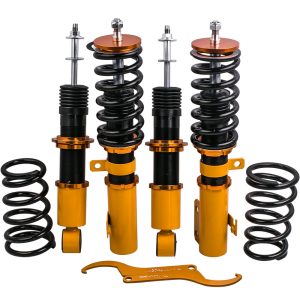 Compatible for Toyota Corolla 03-08 Matrix Coil Spring Shock Strut Kit Adj Height Coilovers