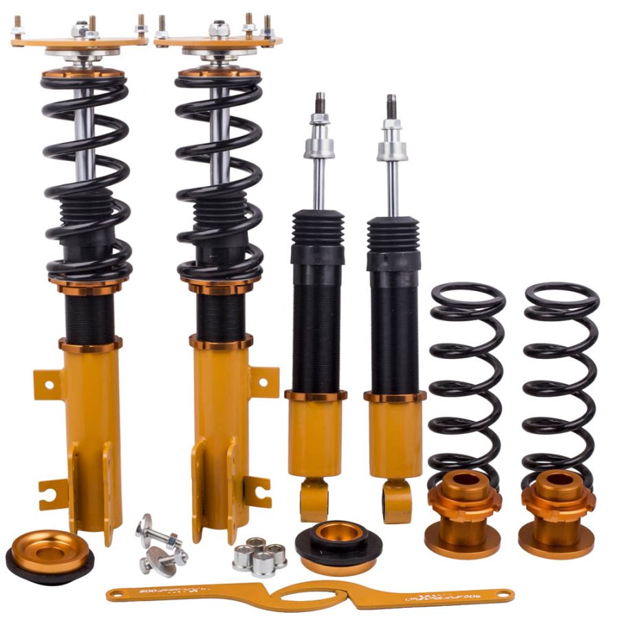 Compatible for Volvo S70 98-00 Adj. Height Shock Absorbers Strut Coilovers Suspension Kits