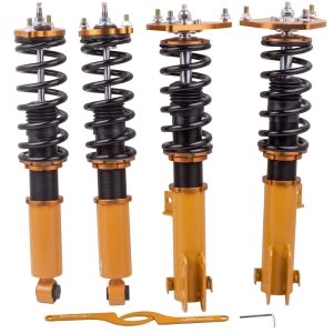 Complete Coilovers Kit compatible for Mitsubishi Galant 99-03 Adj. Damper Coil Spring Strut