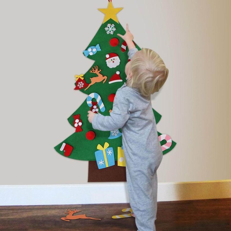 DIY Christmas Tree Set for Toddlers