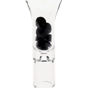 Diamond Glass Cigarette Holder Black