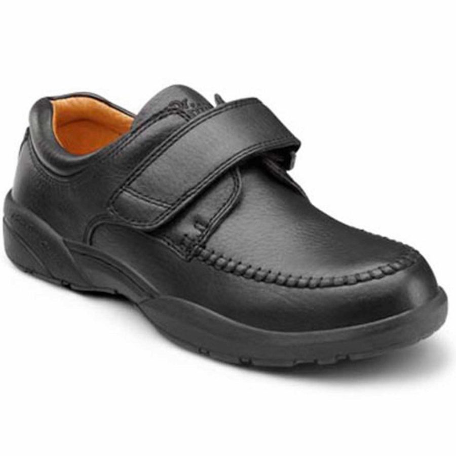 Dr. Comfort Shoes Scott - Men's Comfort Therapeutic Diabetic Shoe with Gel Plus Inserts - Dress - Medium - Extra Wide - Extra Depth for Orthotics