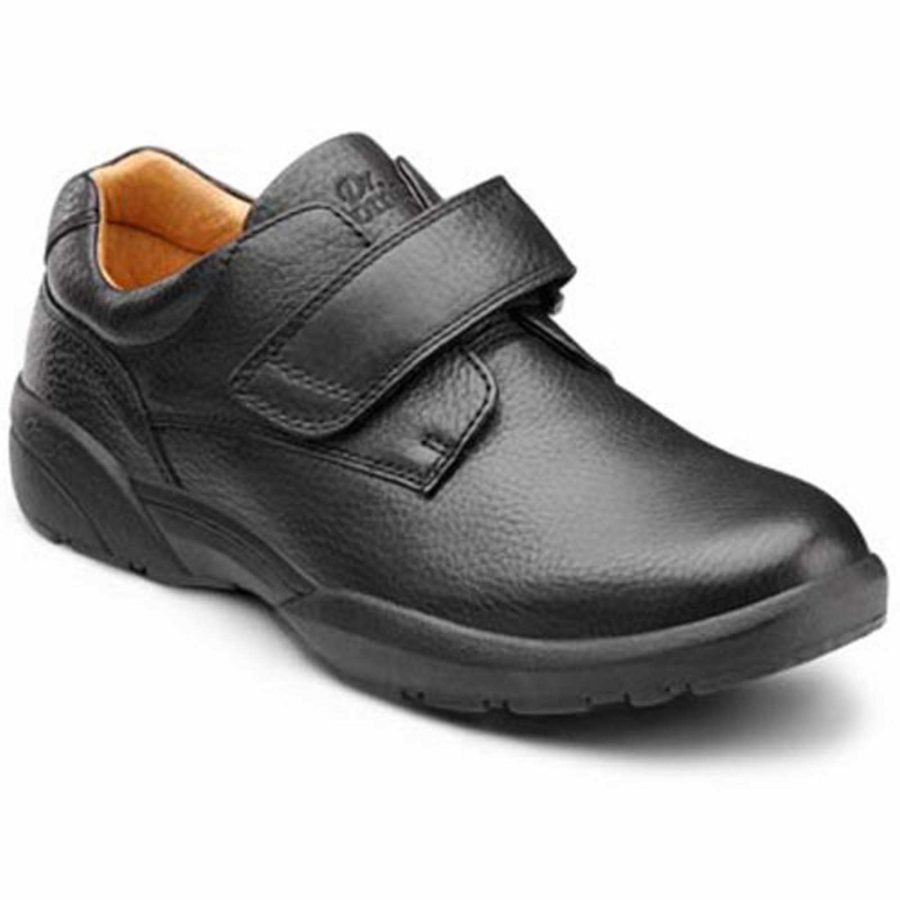 Dr. Comfort Shoes William - Men's Comfort Therapeutic Diabetic Shoe with Gel Plus Inserts - Dress - Medium - Extra Wide - Extra Depth for Orthotics