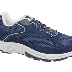 Drew Shoes Aaron 40893 - Men's Comfort Therapeutic Diabetic Athletic Shoe - Extra Depth for Orthotics