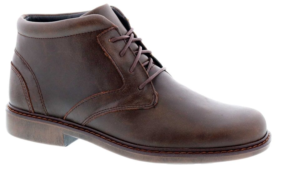 Drew Shoes Bronx 40100 - Men's - Casual Chukka 2" Boot - Comfort Therapeutic Diabetic Boot - Extra Depth - Extra Wide