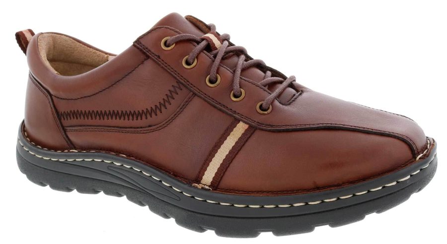 Drew Shoes Hogan 40201 - Men's Casual Comfort Therapeutic Diabetic Shoe - Extra Depth for Orthotics