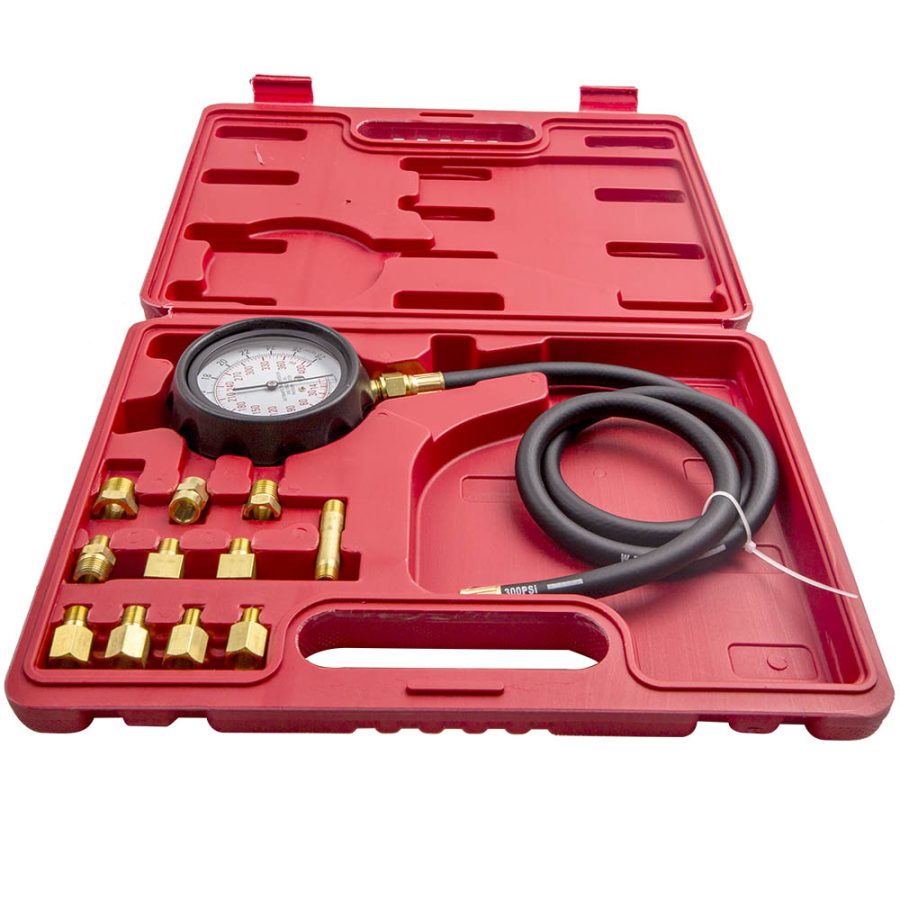 Engine Oil Pressure Tester Gauge Diagnostic Auto Transmission Kit