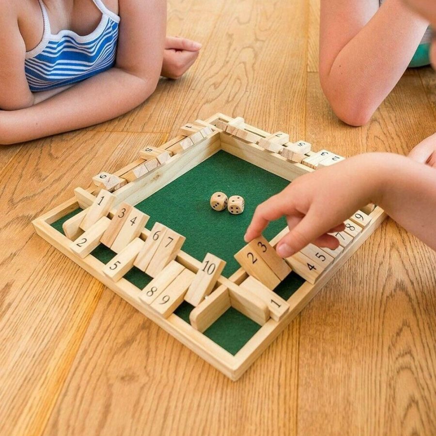 Flip Block Wooden Board Game