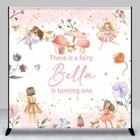 Floral Fairy Custom 1st Birthday Backdrop For Girls - Aperturee