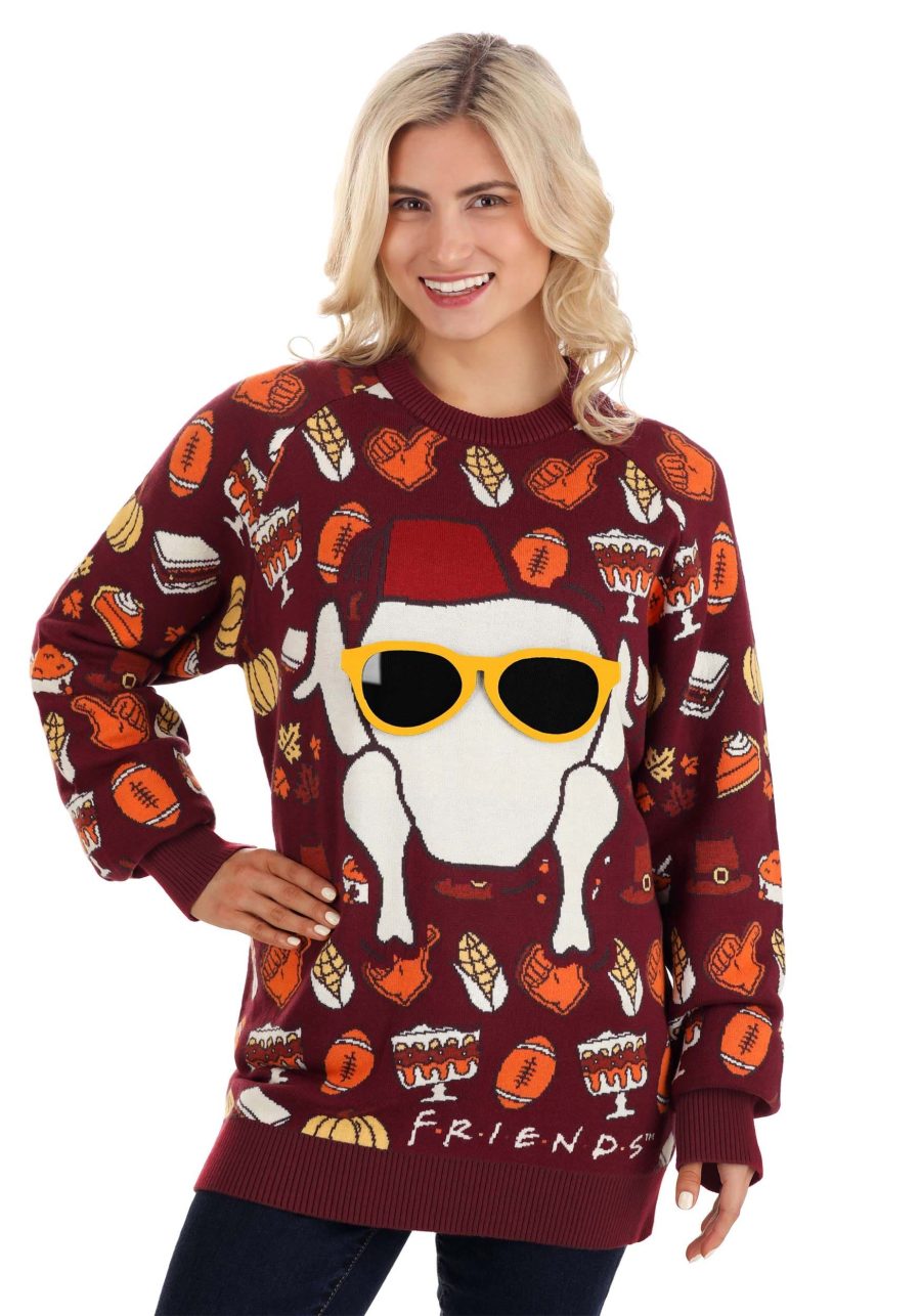 Friends Thanksgiving Adult Sweater
