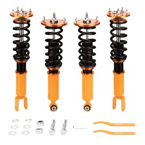 Full Coilovers Suspension Set Kit compatible for Jaguar XF 2007-2015 Adj Damper Shocks