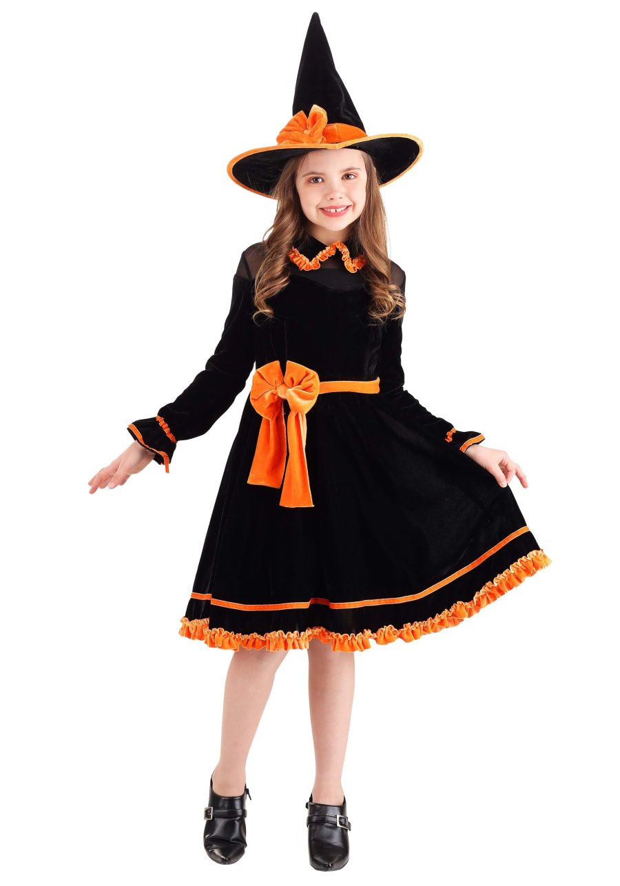 Girl's Crafty Witch Costume Dress