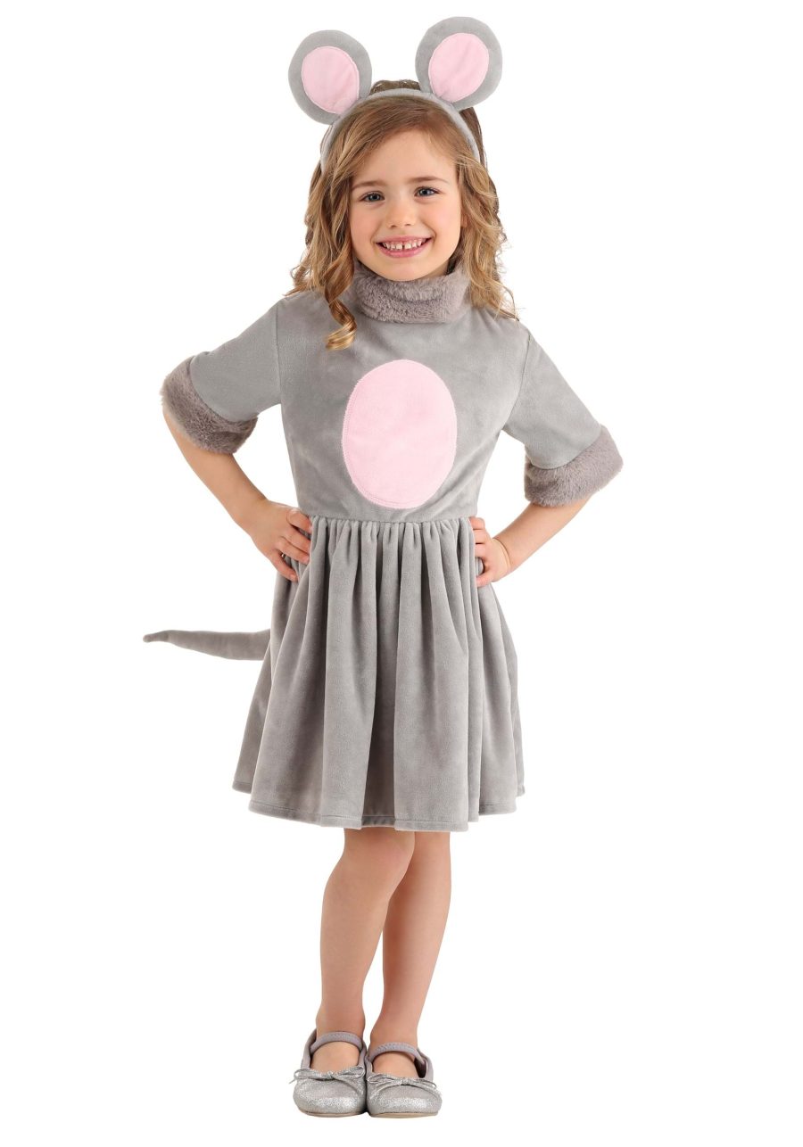 Girl's Toddler Mouse Costume Dress