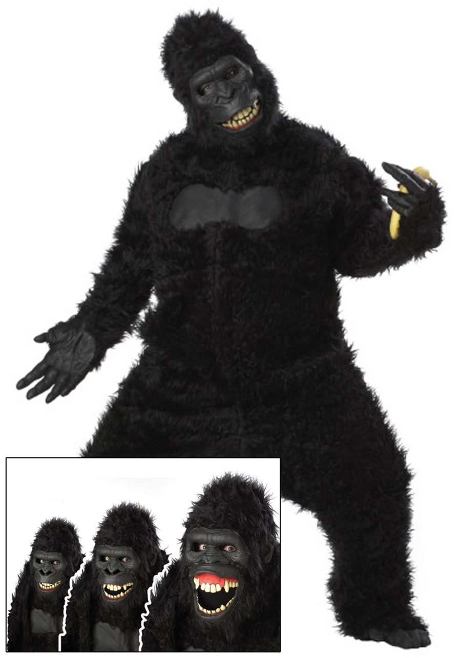 Goin Ape Gorilla Costume For Adults
