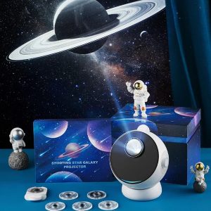 HD Galaxy Star Projector & White Noise Machine