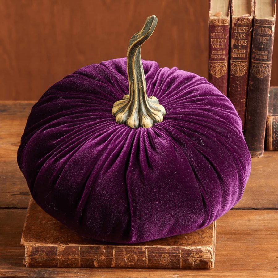 Halloween Soft Stuffed Velvet Pumpkin