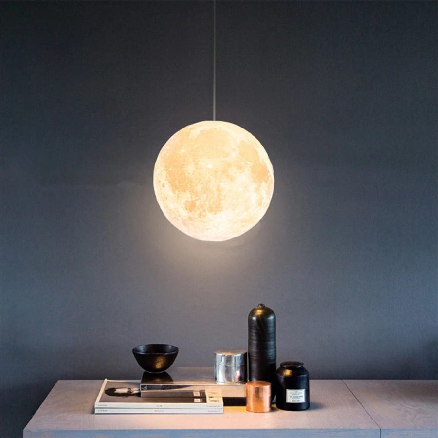 Hanging Moon Lamp