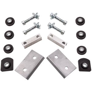 Hood Hinge Pivot Bushing and Mounting Bolt Set Complete kit compatible for Peterbilt 379