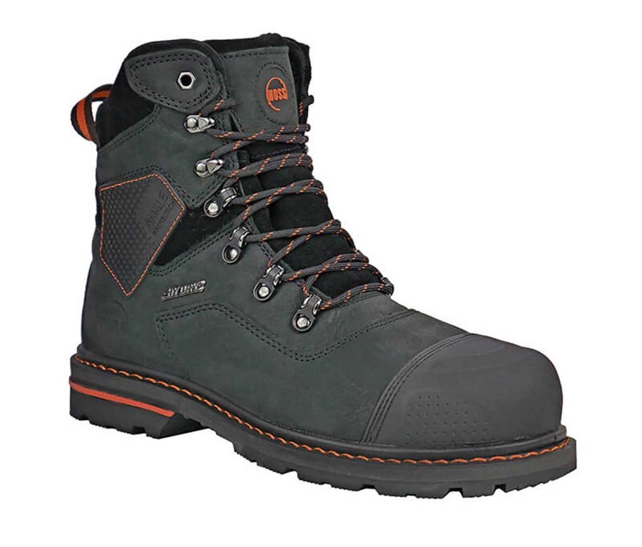 Hoss Boots 60108 Range Men's 6" Waterproof Composite Toe Work Boot - Extra Depth