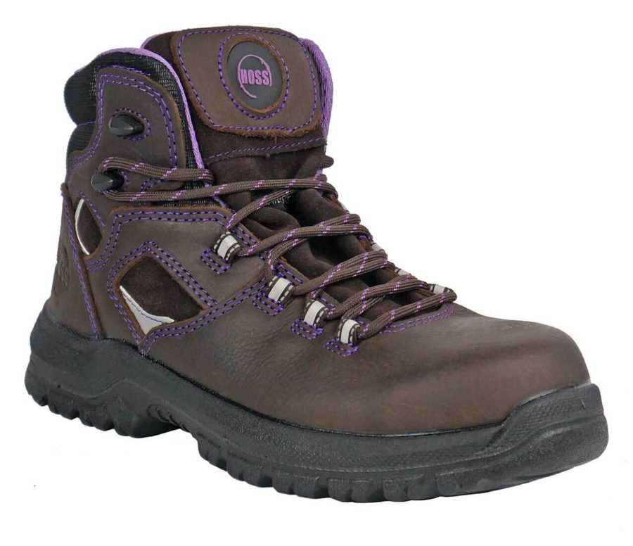 Hoss Boots 70419 Lacy Women's 6" Waterproof Composite Toe Slip Resistant Work Boot - Extra Depth