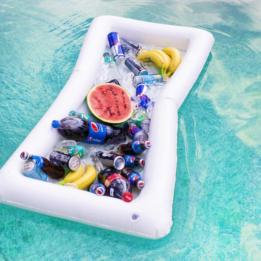 Inflatable Buffet Cooler With Drain