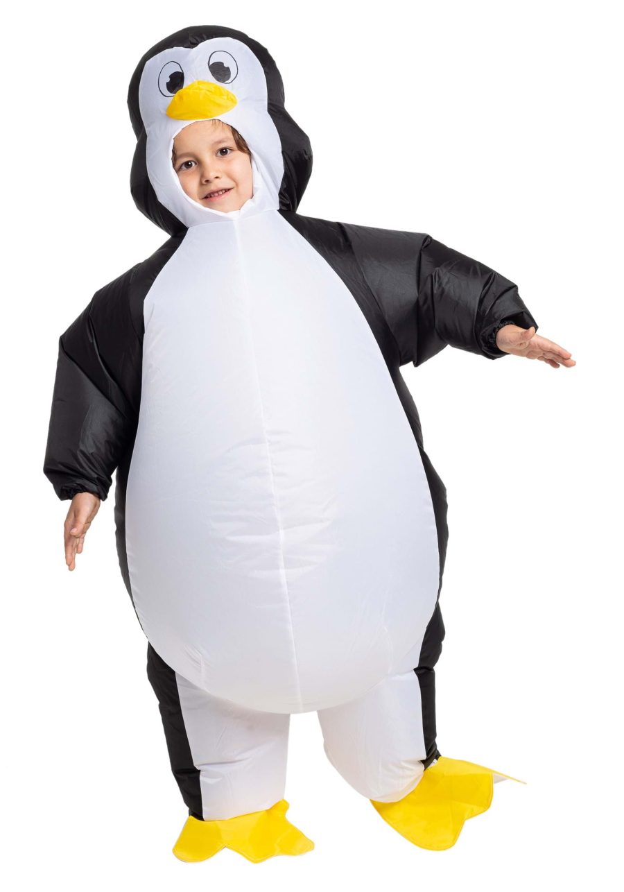 Inflatable Kid's Penguin Costume