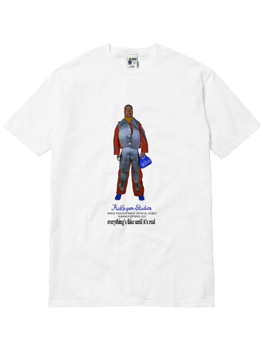 KIDSUPER Kanye Graphic Print T-Shirt White